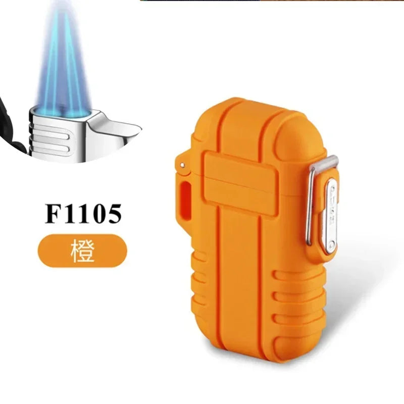 Outdoor Waterproof Lighter with Lanyard