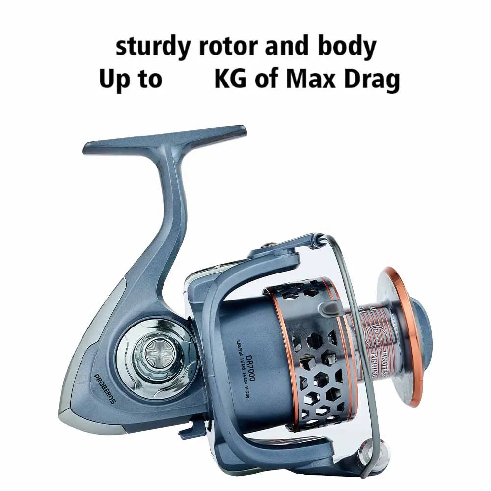 vividworld DW-DR Pre-Loading Spinning Reel – High-Powered Performance Fishing Reel