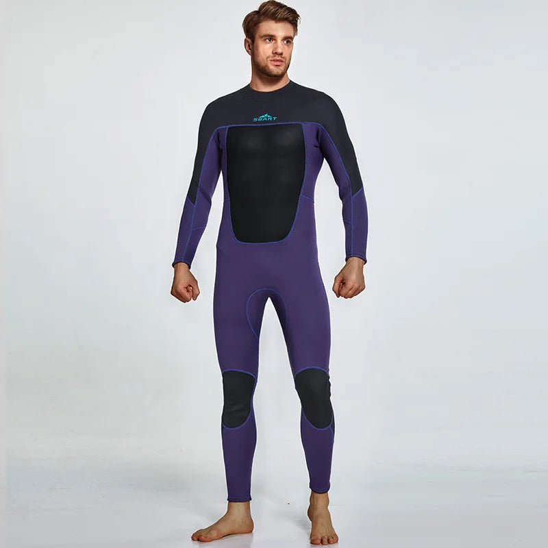 Mens Wetsuit 3MM Neoprene for Spearfishing, Snorkeling, Surfing, Canoeing, Scuba Diving