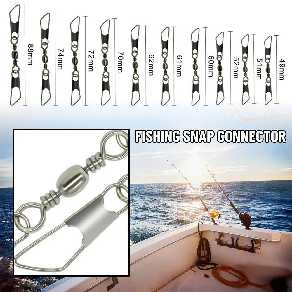 Fishing Connector with Pin Rolling