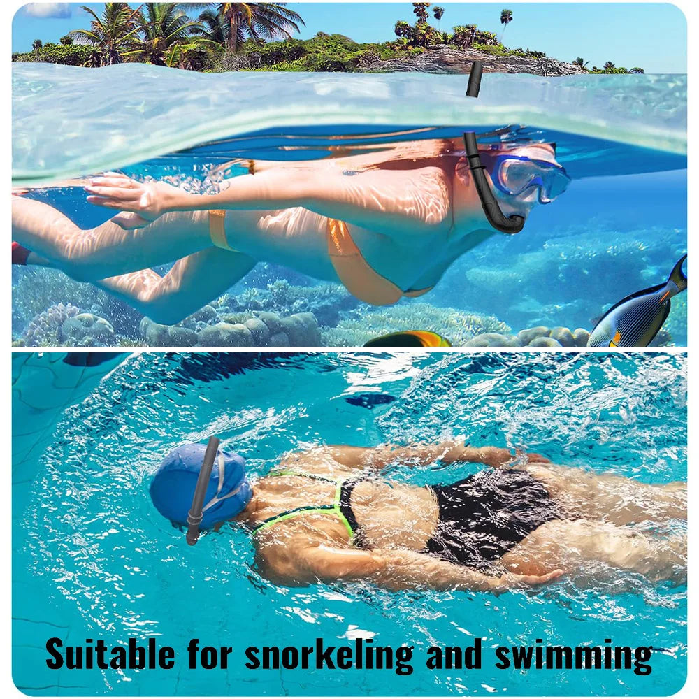 Foldable Soft Silicone Diving Snorkel