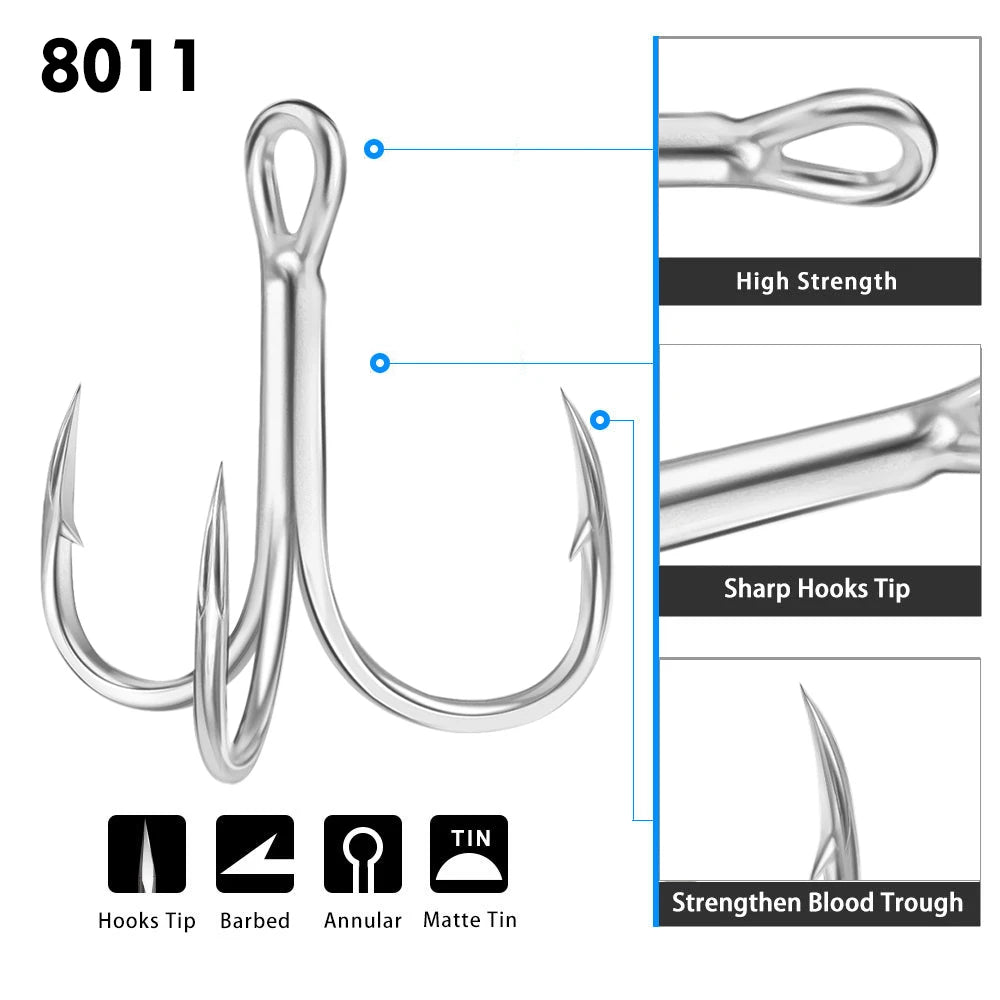 Fishhooks High Strength (3X)