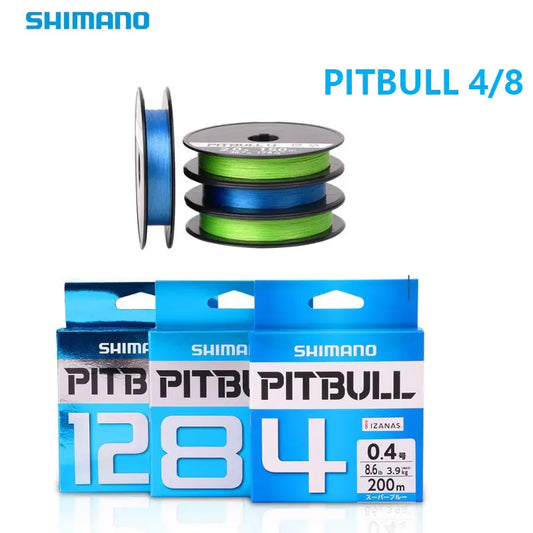 SHIMANO Original Fishing Line Green Blue Braided Wire