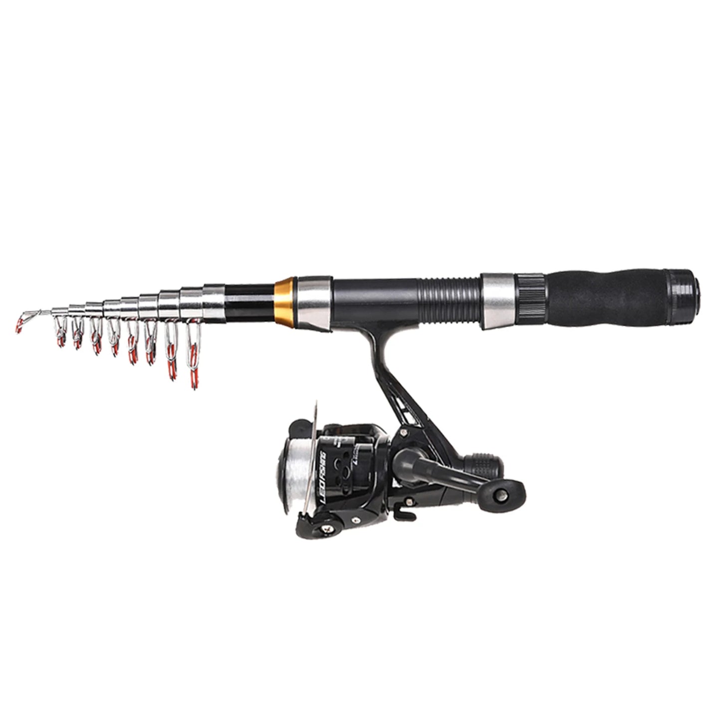 Fishing Rod Reel Combo Full Kit Carbon Fiber