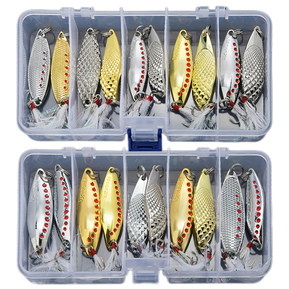 Fishing Lure 5g 7g 10g 15g 20g Set Spoonbait