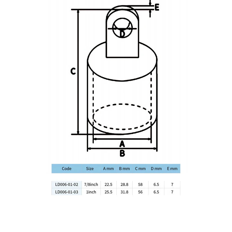 Stainless Steel Bimini Top Caps Boating Accessories