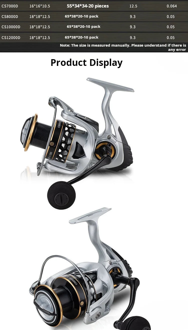 ACS001 Baitcasting Fishing Reel – High Performance & Durable