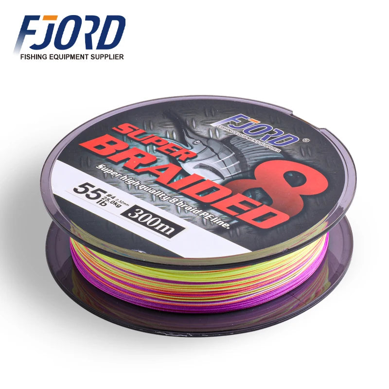 FJORD 8-strand Braided Fishing Line Multifilament Carp Line 300m 150m