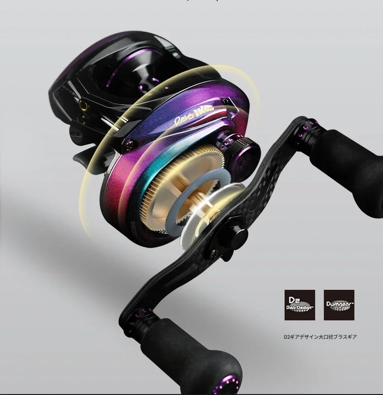 ORIGINIAL ABU Garcia REVO4 IKE Low Profile Long Casting Reel 11KG Max Drag