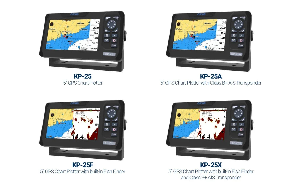 Boat Marine GPS Navigator 5-inch