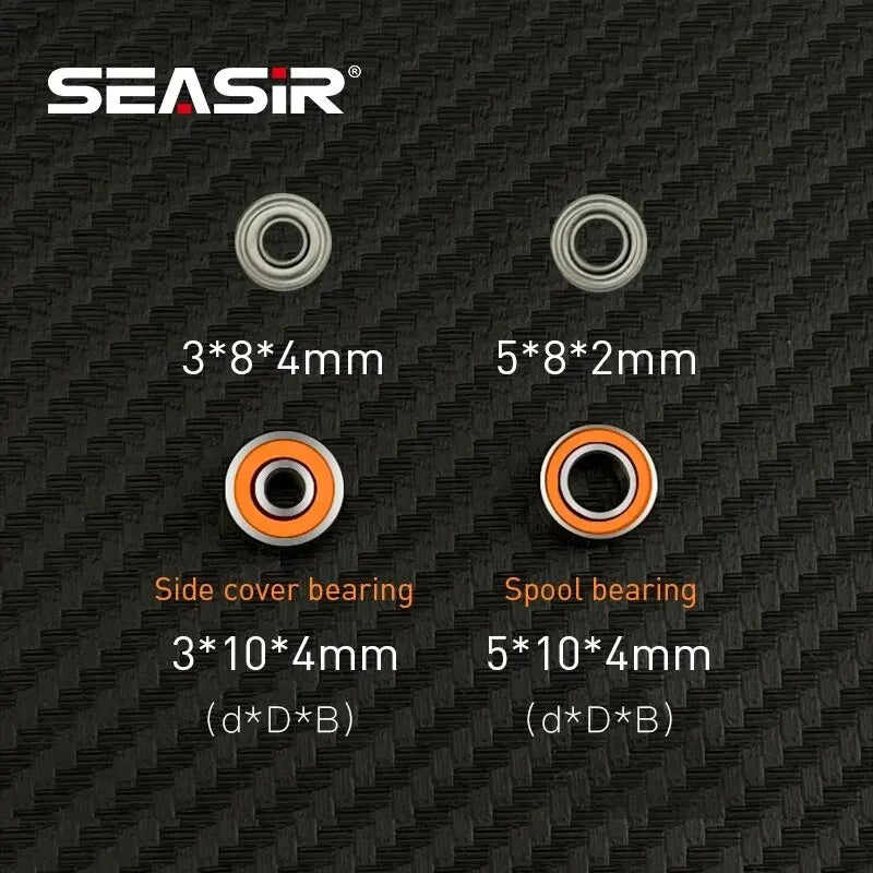 SeaSir Semi-Ceramic Hybrid Fishing Pulley – Ultra-Smooth & Durable Bearings 🎣✨