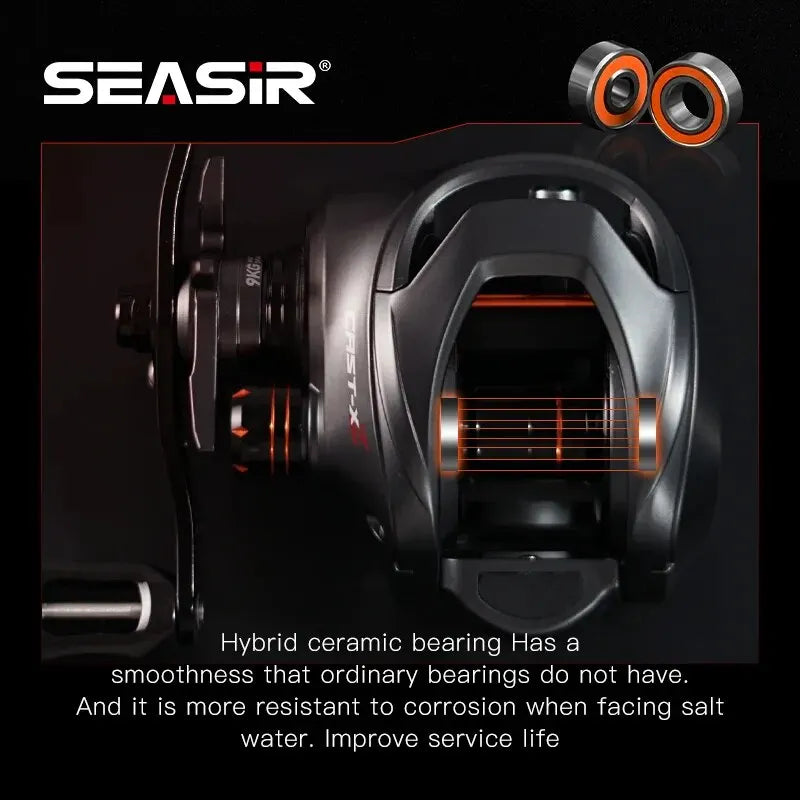 SeaSir CAST X2 Baitcasting Reel – Superior Performance for Serious Anglers