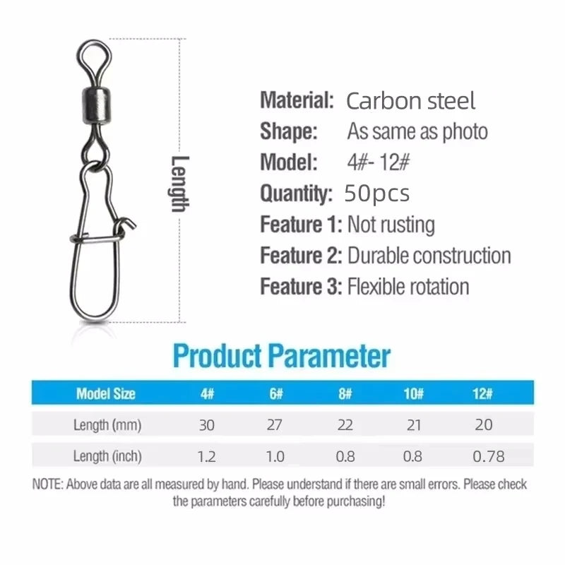 Fishing connector 50/100/200 Piece Set