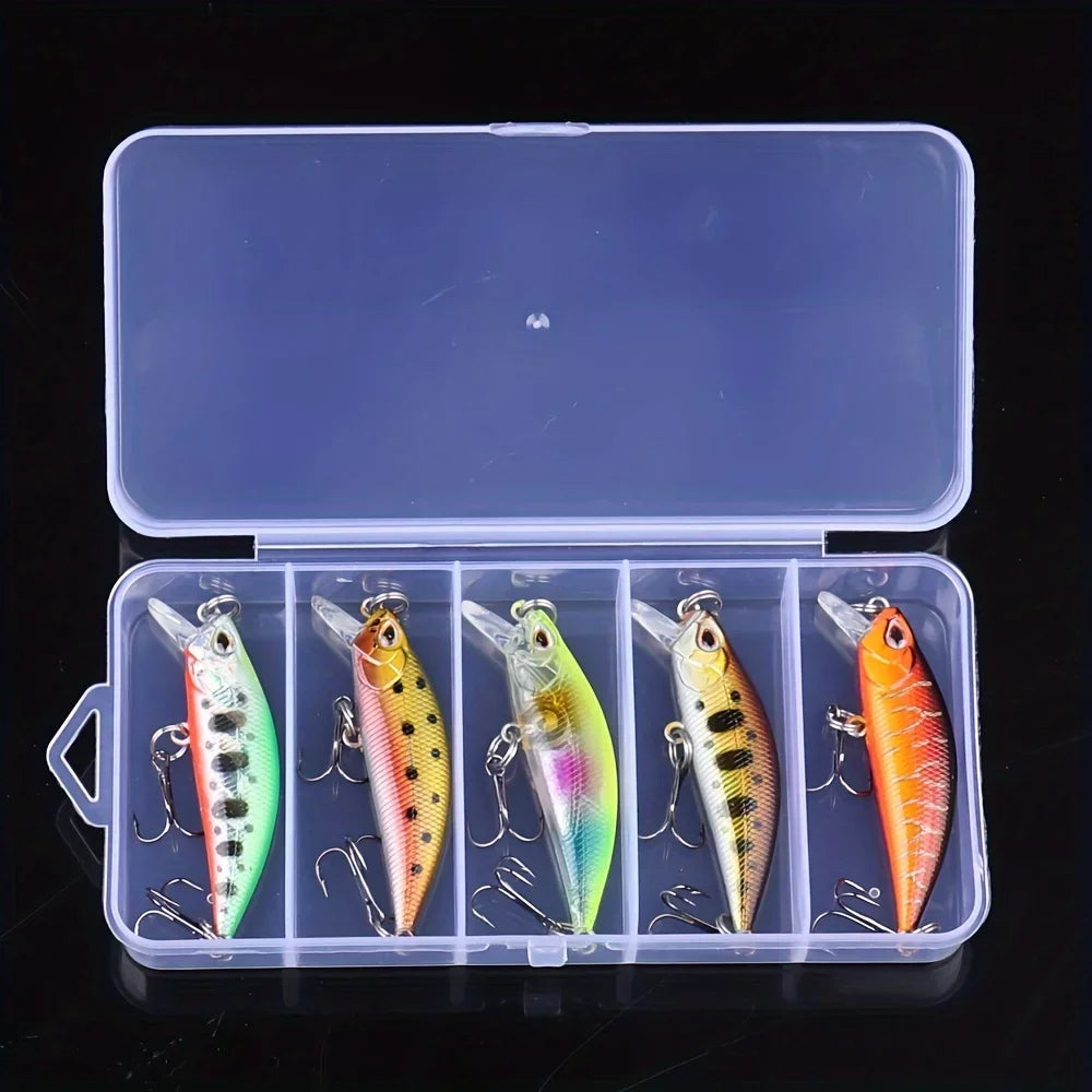 Fishing Lures Jerkbaits 5pcs 58MM 5.1G Mini Japan Model