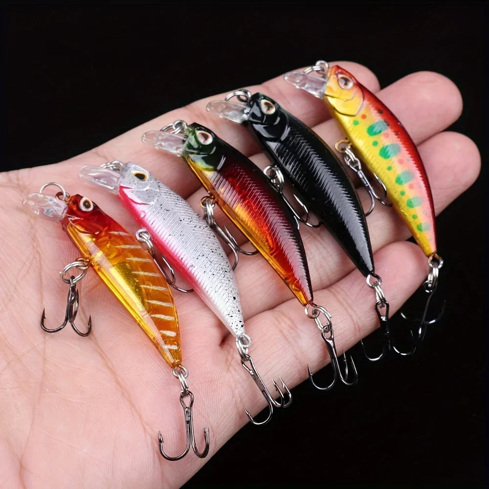 Fishing Lures Jerkbaits 5pcs 58MM 5.1G Mini Japan Model