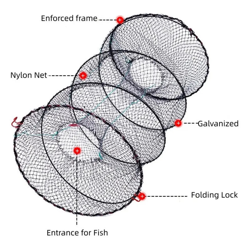 Fishing Net Folding Catchers