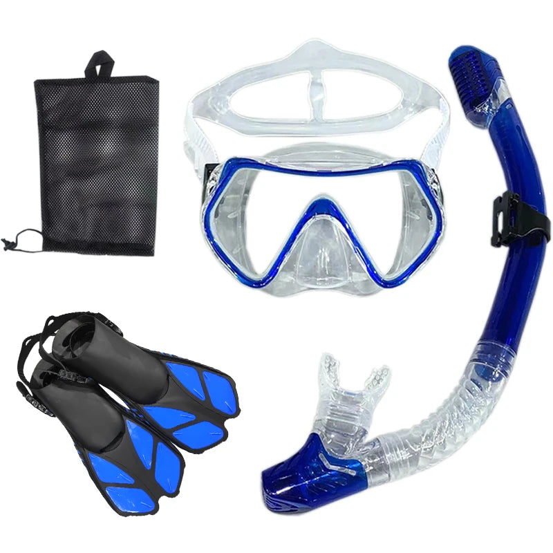 Scuba Diving Set with Mesh Gear Bag