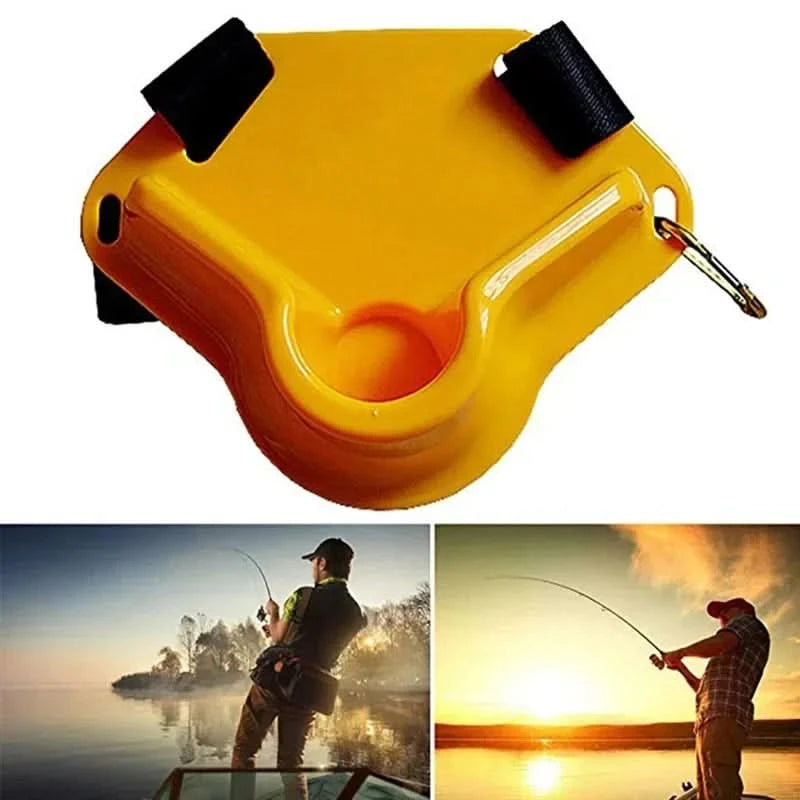 🎣 Adjustable Fishing Rod Holder Belt – Ultimate Hands-Free Fishing Experience! 🔥