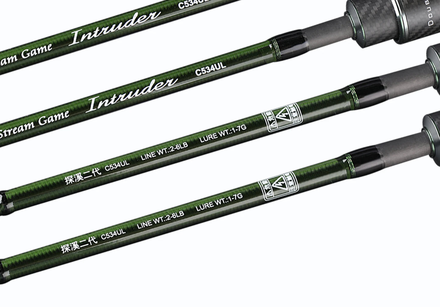 🎣 TSURINOYA INTRUDER 1.6m/1.68m Portable 4-Section Trout Fishing Rod – Precision & Performance for Every Cast!