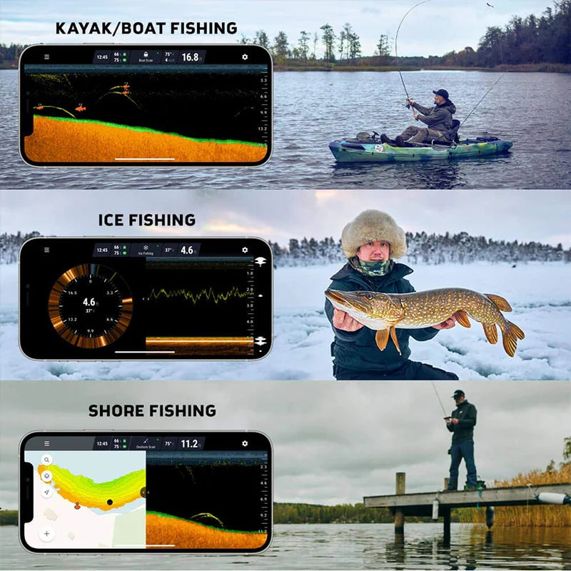 High Quality Fish Finder Depth (Portable WiFi)