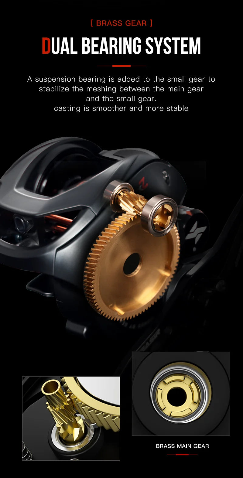 SeaSir CAST X2 Baitcasting Reel – Superior Performance for Serious Anglers