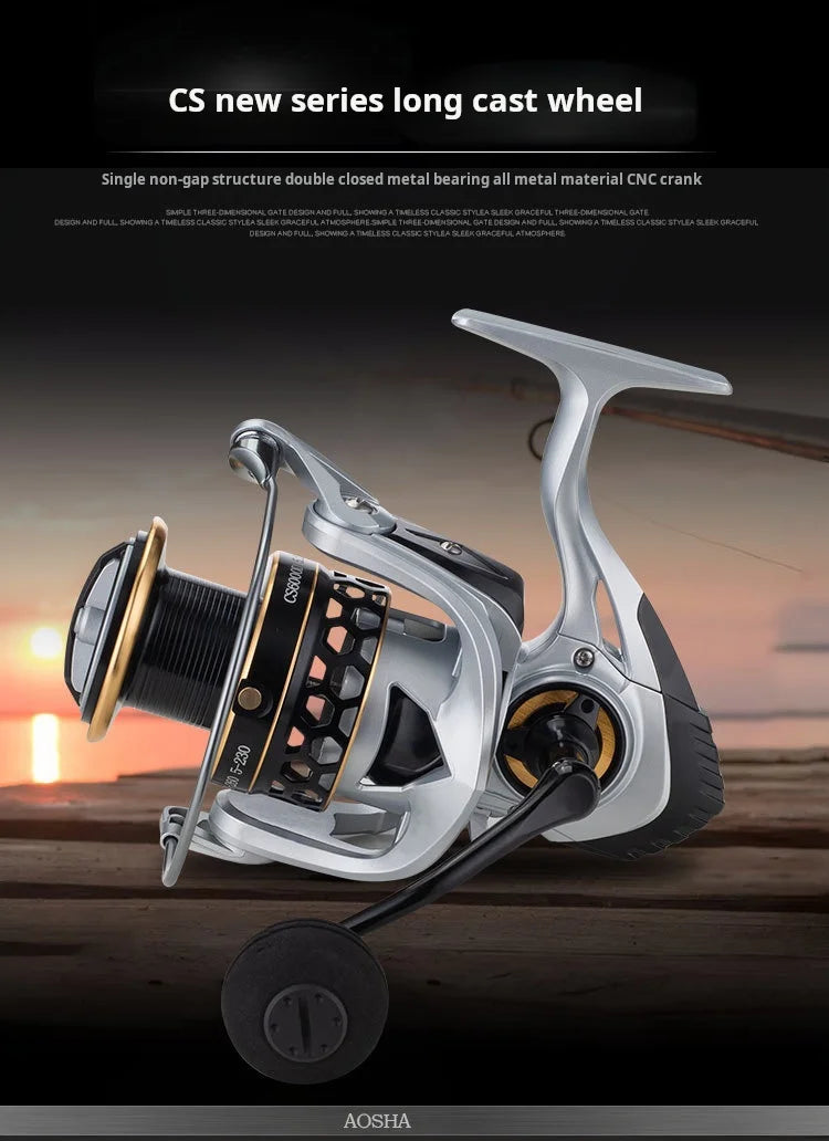 ACS001 Baitcasting Fishing Reel – High Performance & Durable