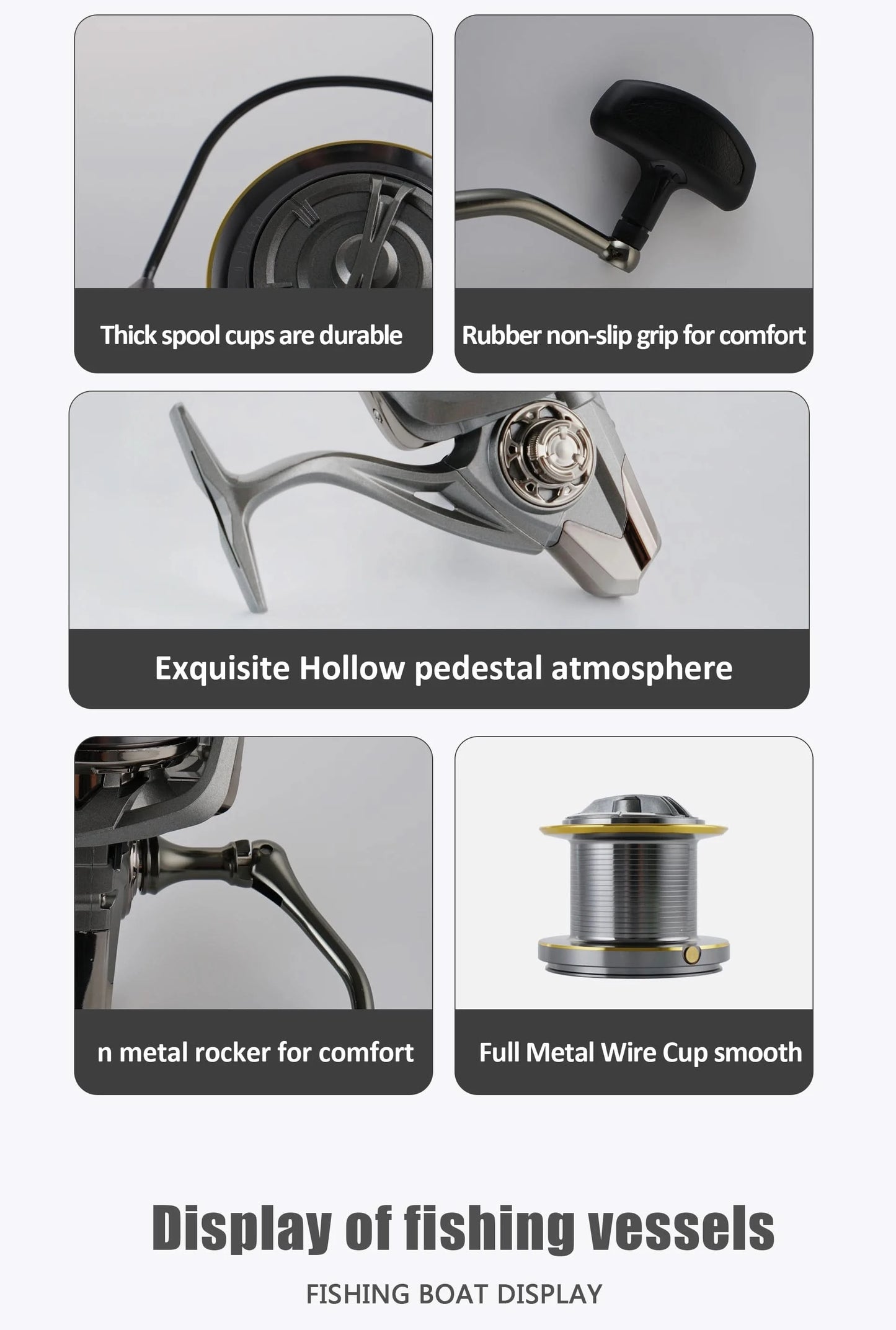 HUIDIAO NGK Spinning Fishing Reel (8000-14000 Series)