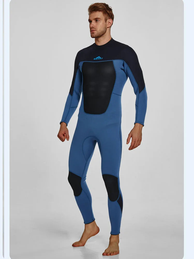 Mens Wetsuit 3MM Neoprene for Spearfishing, Snorkeling, Surfing, Canoeing, Scuba Diving