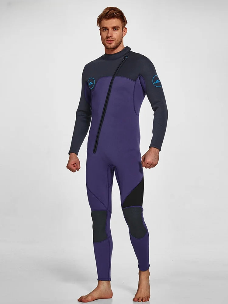 Mens Wetsuit 3MM Neoprene for Spearfishing, Snorkeling, Surfing, Canoeing, Scuba Diving