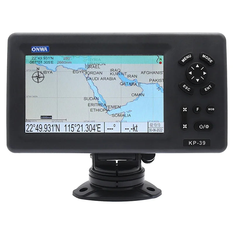 Marine GPS Navigator 7inch (with SD-card Map Chart Sea)