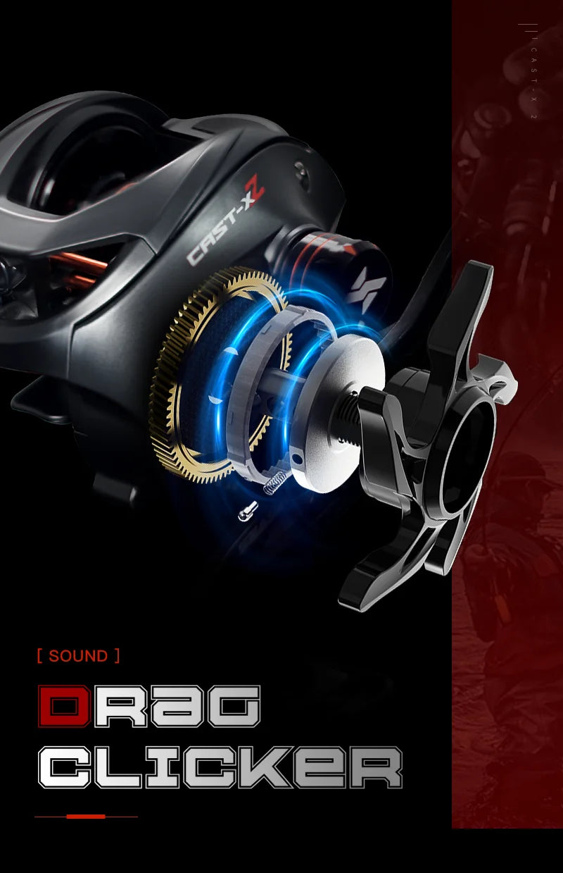 SeaSir CAST X2 Baitcasting Reel – Superior Performance for Serious Anglers