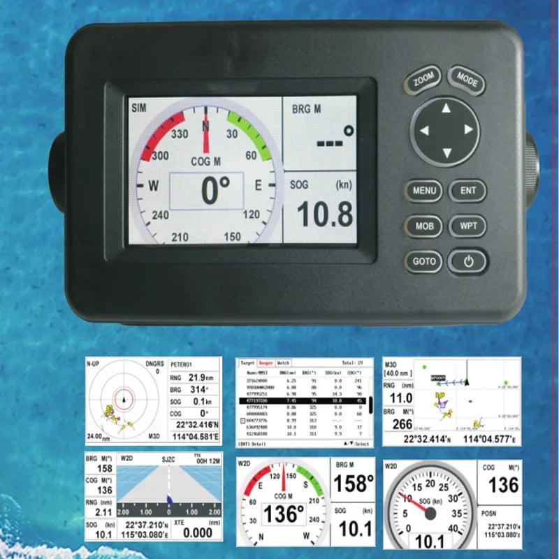 Marine GPS Navigator High Sensitivity HP-528A 4.3-inch