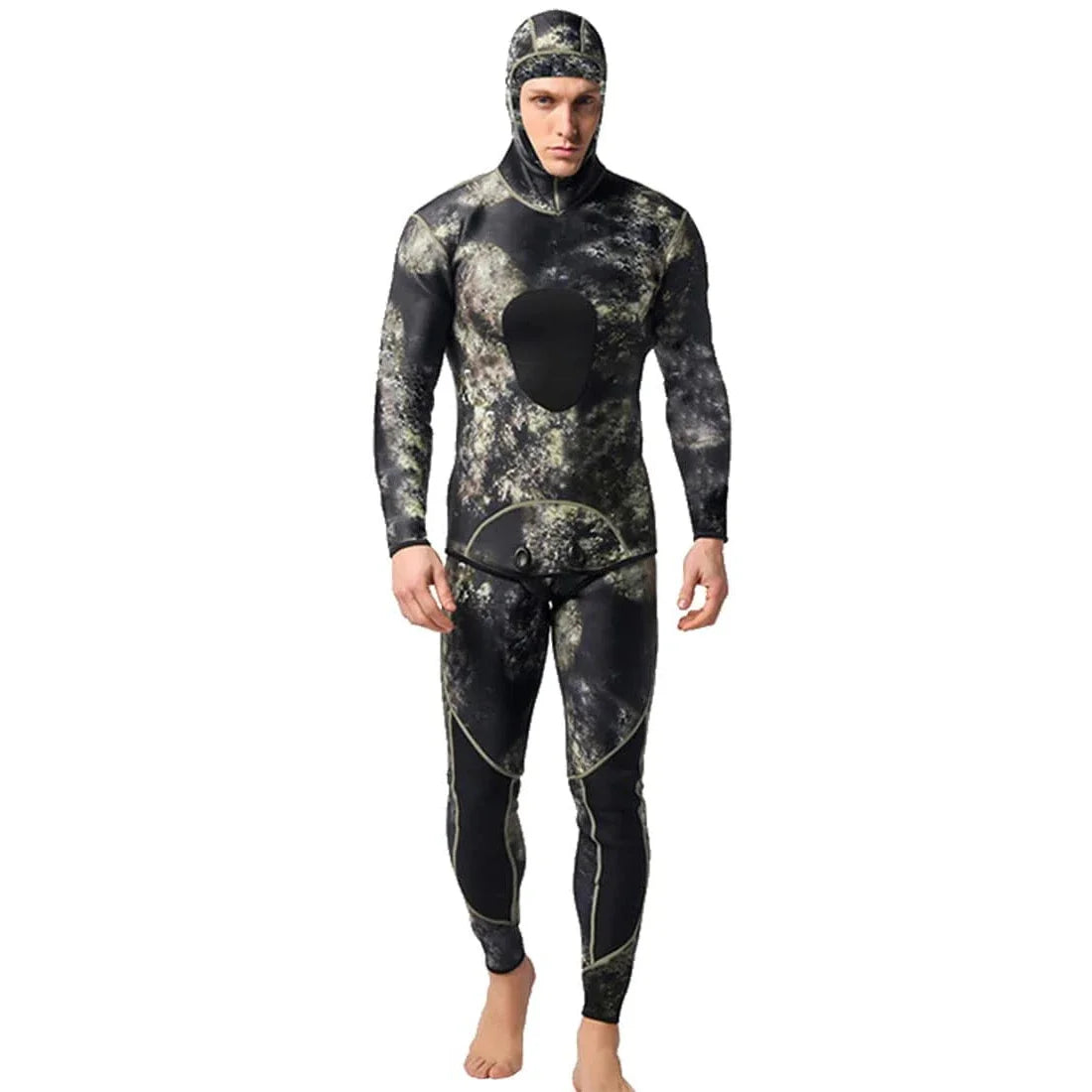 Hooded Custom Yamamoto 3Mm Smooth Skin Neoprene Spearfishing 7Mm 5Mm Wet Suit