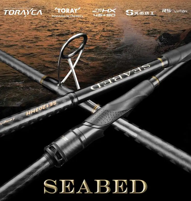 PURELURE SEABED 10FT 3.0m 3.3m 3.6m ML MH Spinning Rod for SeaBass