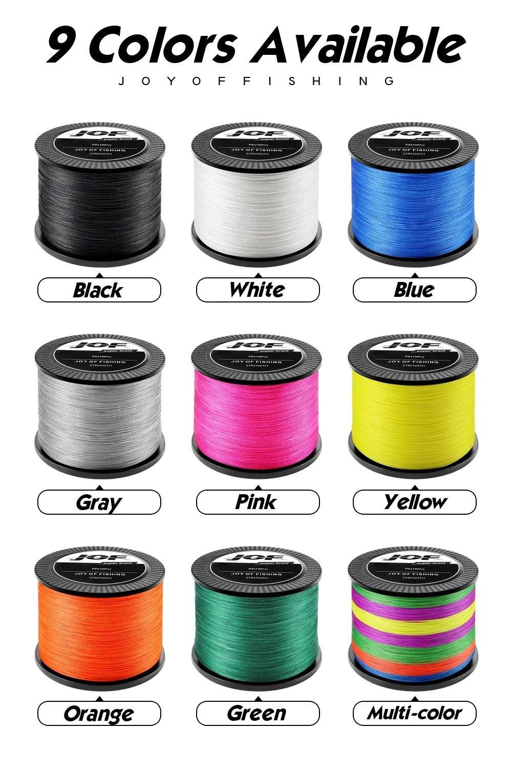 12 Strands Fishing Line 500M/300/1000M