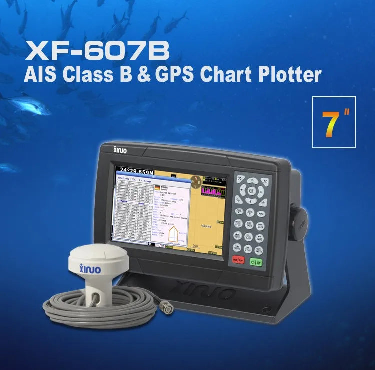 7-Inch Marine navigation communication GNSS GPS chart plotter class b