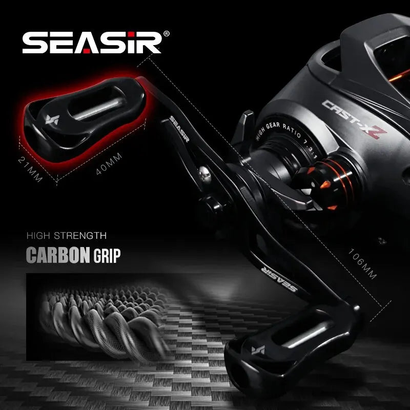 SeaSir CAST X2 Baitcasting Reel – Superior Performance for Serious Anglers