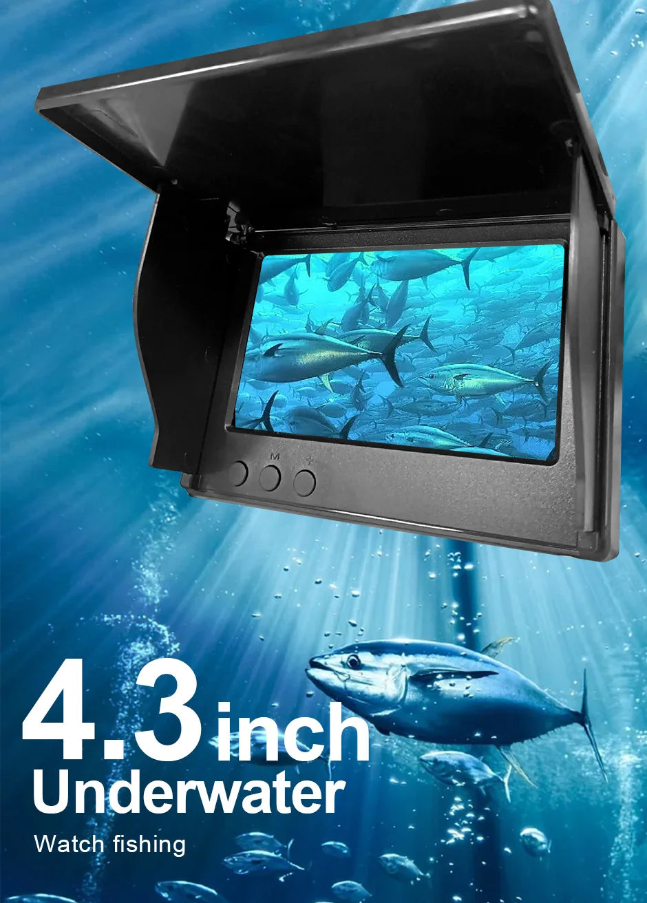 Fish Finder 4.3 Inch with LCD Monitor Camera Kit