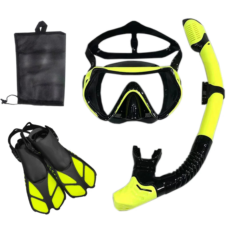 Scuba Diving Set with Mesh Gear Bag