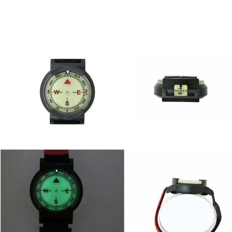 Wristband Diving Navigation Luminous Dial with Wrist Strap