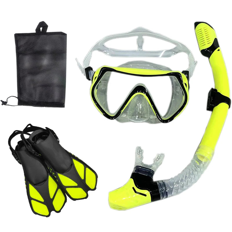 Scuba Diving Set with Mesh Gear Bag