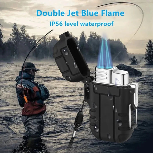 Outdoor Waterproof Lighter with Lanyard