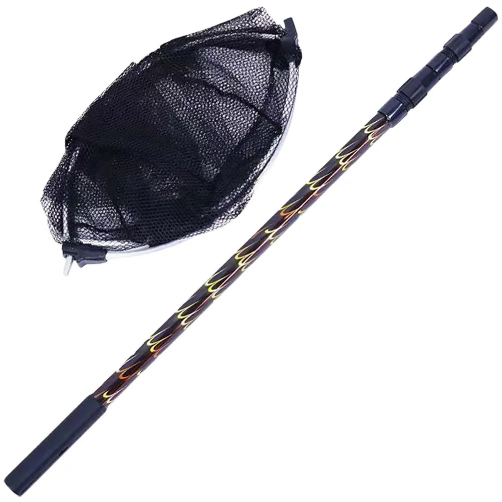 Fishing Pole and Net Head (Fishing Accessory)