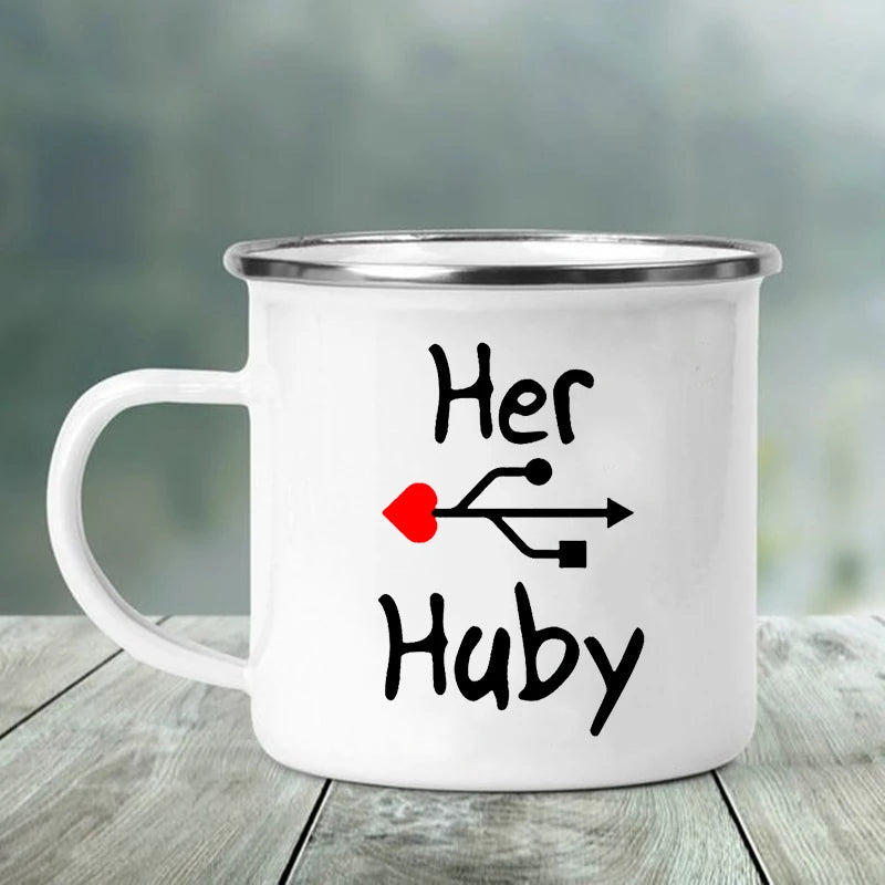 One Great Fisherman Best Catch of His Life Couple Mugs, Gift for Wife Husband