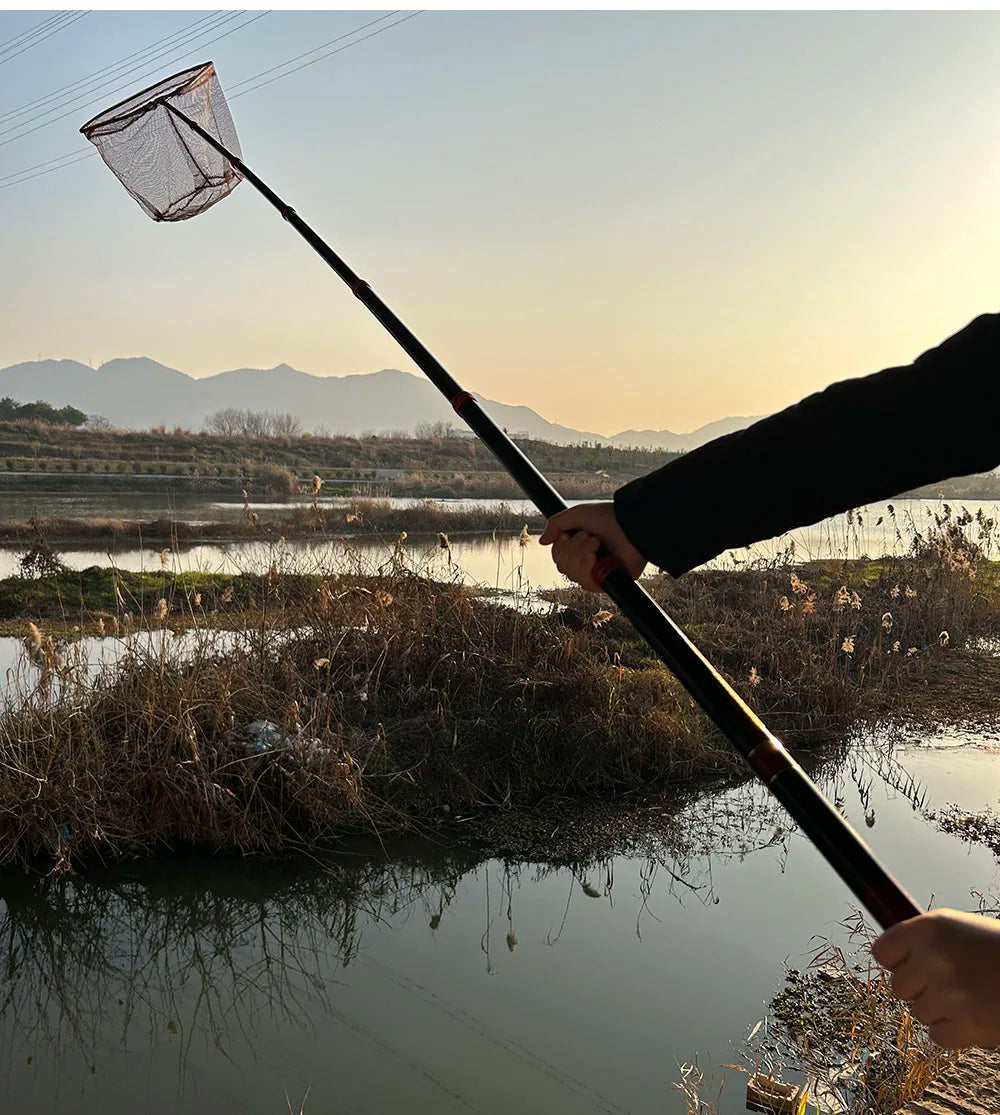 Fishing Net (Foldable Landing Net Pole, Lightweight)