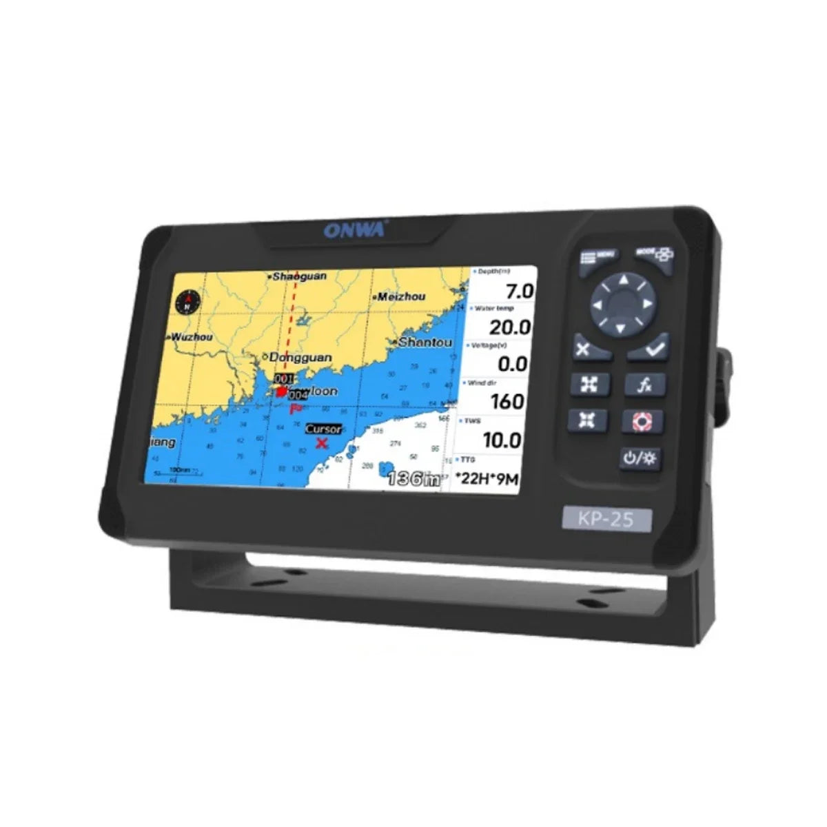 Boat Marine GPS Navigator 5-inch