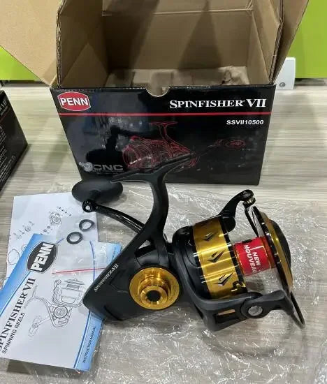 PENN Spinfisher VII IPX5 Sealed Saltwater Spinning Reel (2500-10500)