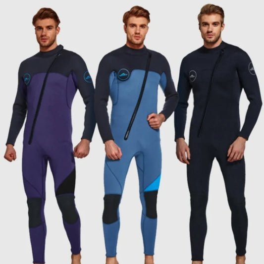 Mens Wetsuit 3MM Neoprene for Spearfishing, Snorkeling, Surfing, Canoeing, Scuba Diving