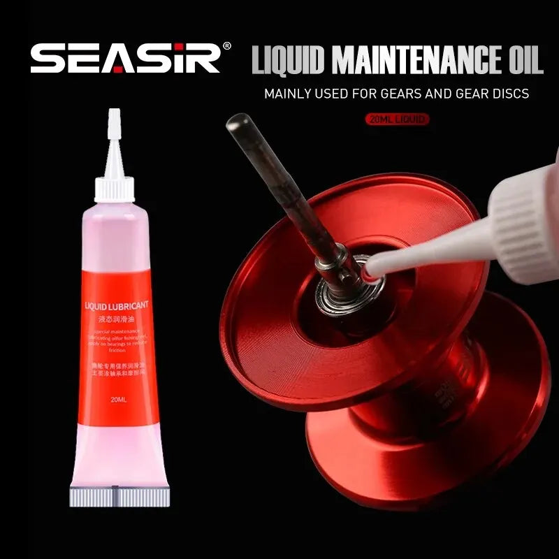 SeaSir Protective Grease &amp; Lubricant Oil – Ultimate Fishing Reel Maintenance Set 🎣🔧