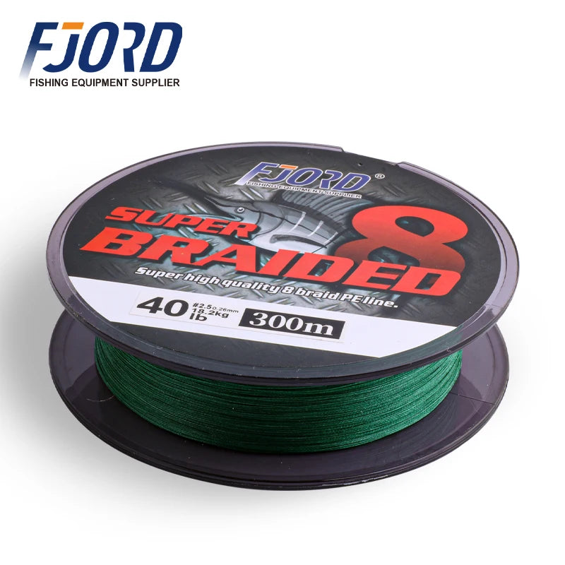 FJORD 8-strand Braided Fishing Line Multifilament Carp Line 300m 150m